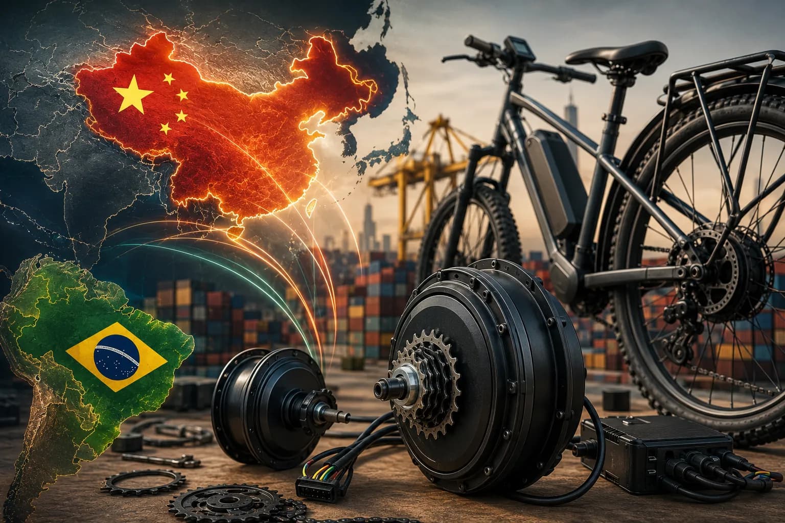 Mercado de Motores para Bicicletas Elétricas: tamanho, participação e projeções 2026 – O que a China traz para o Brasil