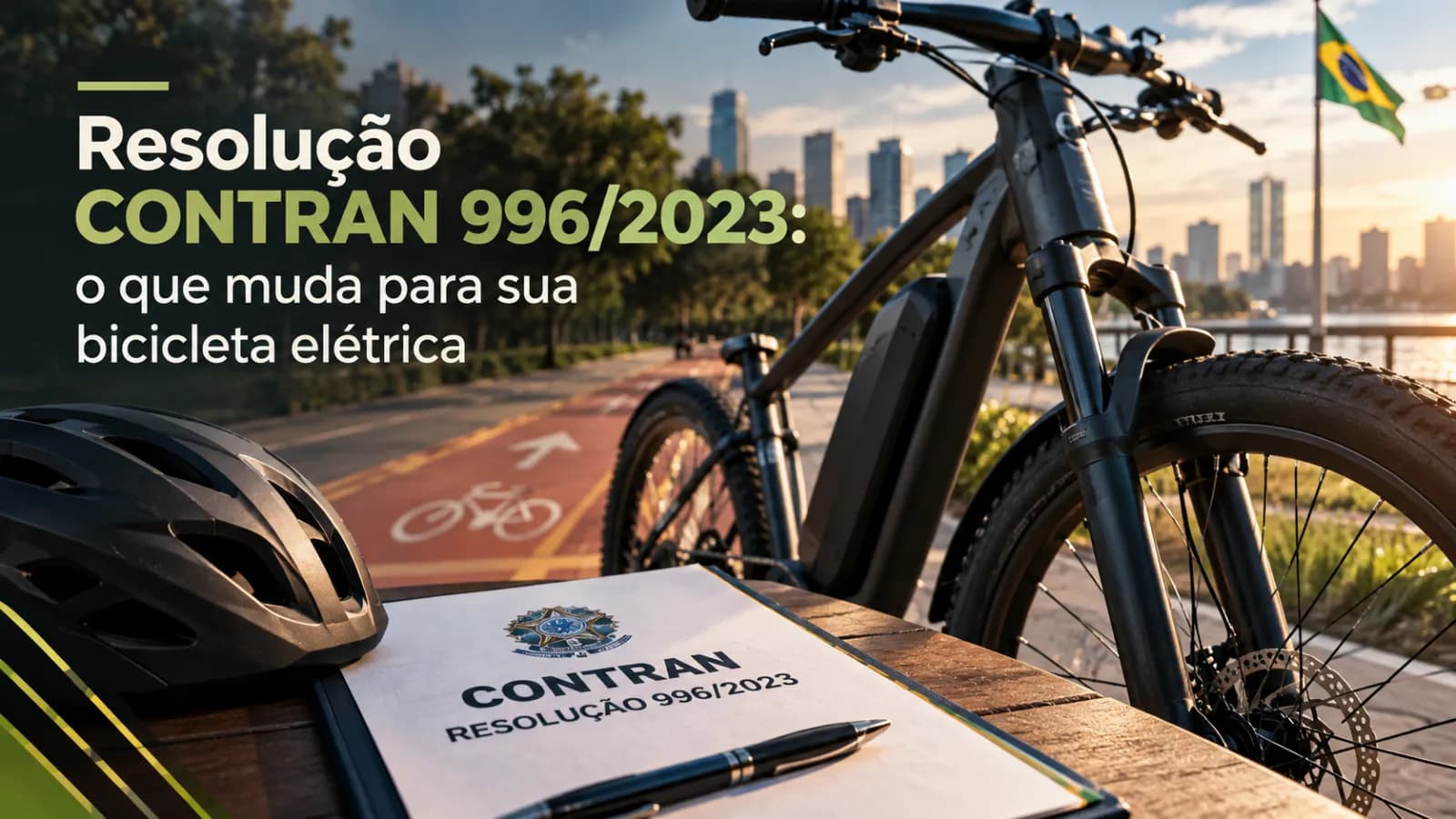 Resolução CONTRAN 996/2023: o que muda para sua bicicleta elétrica